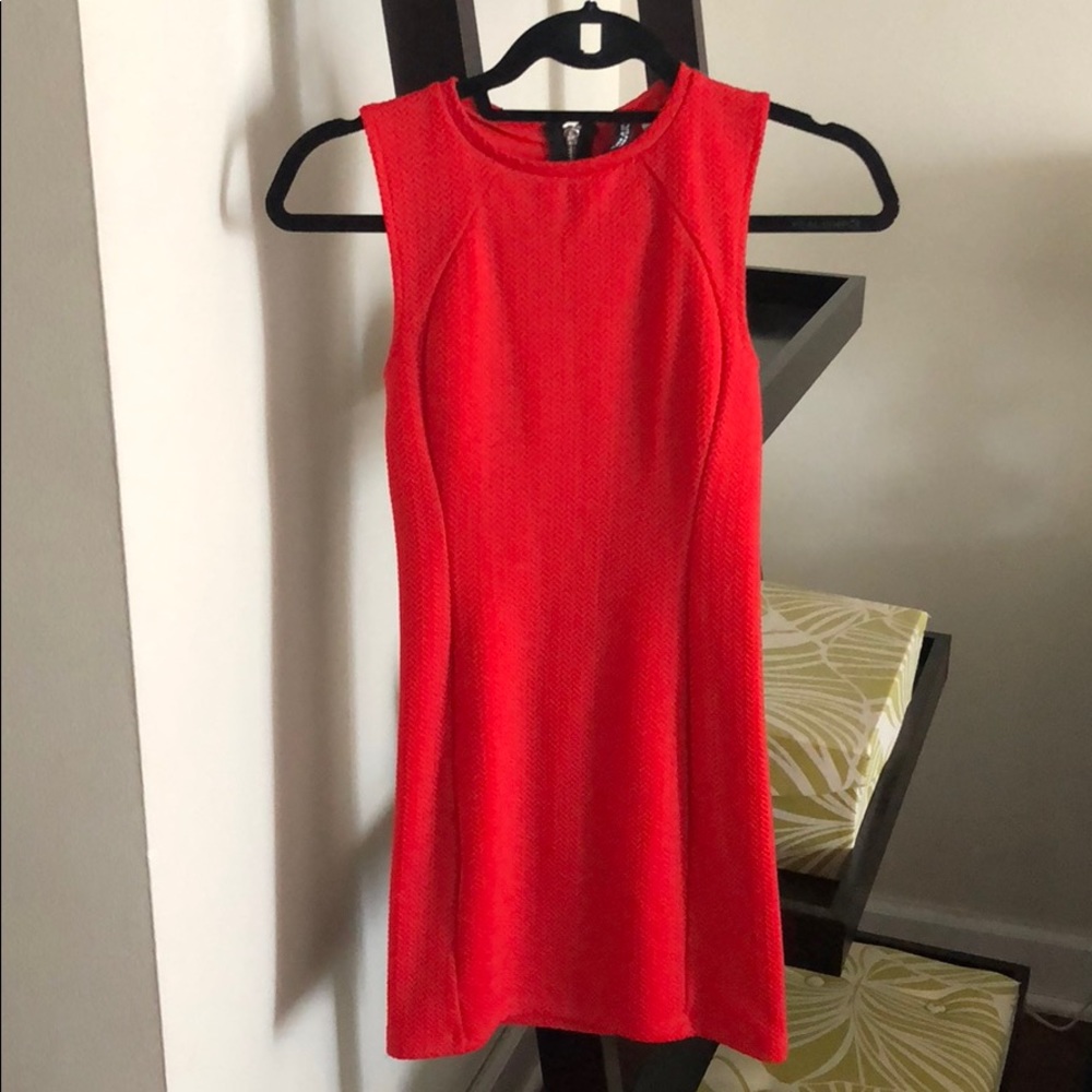 H&M Coral Red Dress